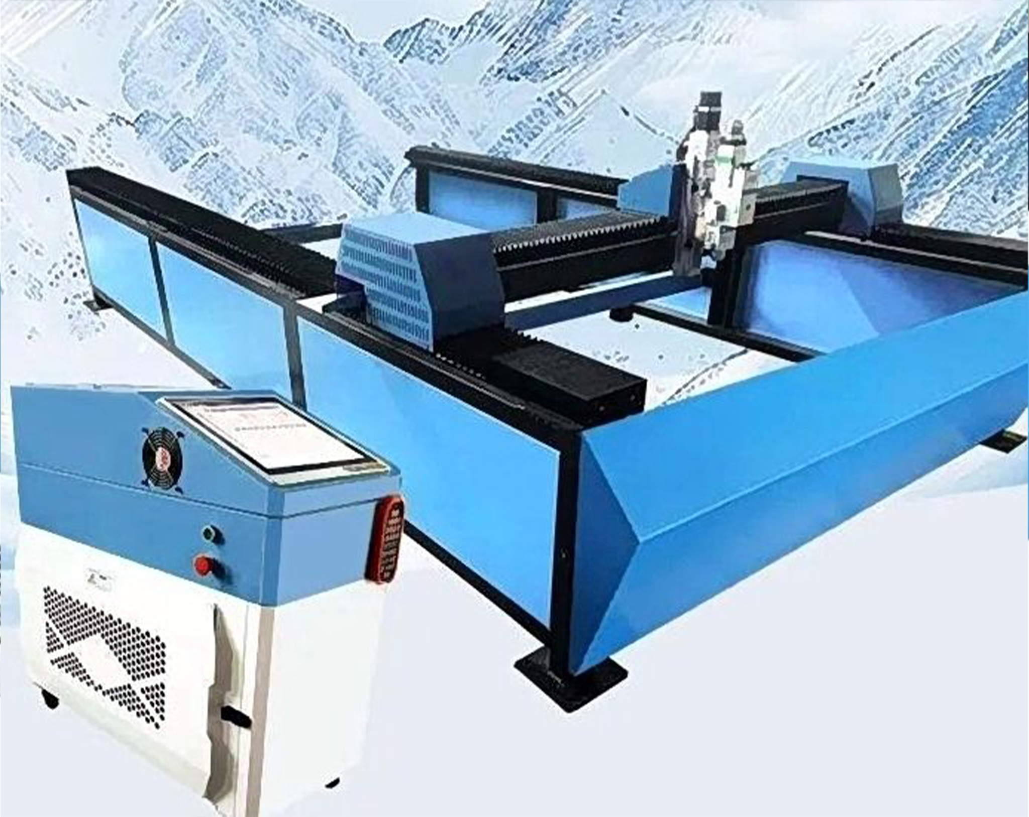 CORTADORA LASER 8
